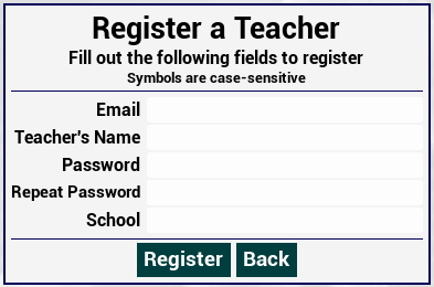 Register User